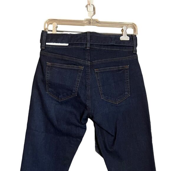 NWT! Loft dark wash belted jeans. Size 2P - Picture 9 of 9